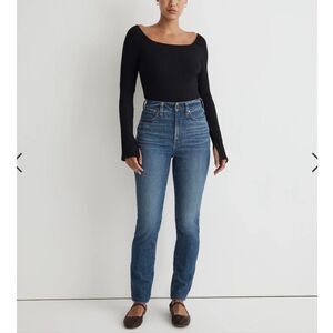 Madewell The Tall Curvy Perfect Vintage Jeans women's size 30T medium wash
